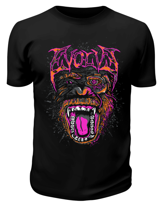 Футболка черная Evolve