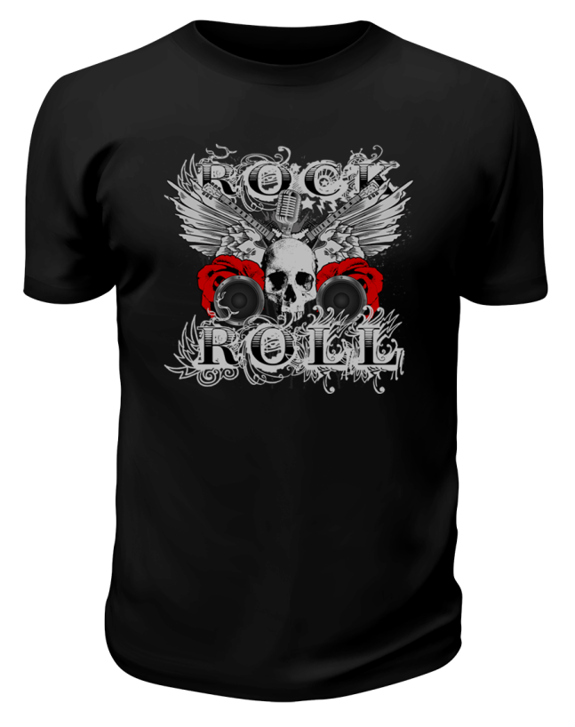 Футболка черная Rock'n'Roll