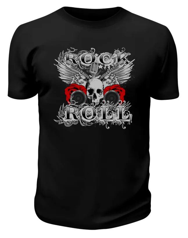Футболка черная Rock'n'Roll