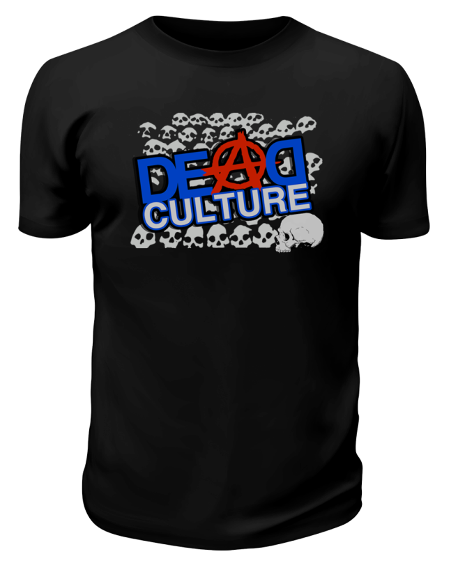 Футболка черная Dead culture