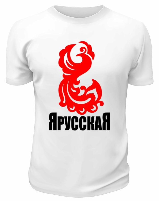 Футболка белая  Я Русская