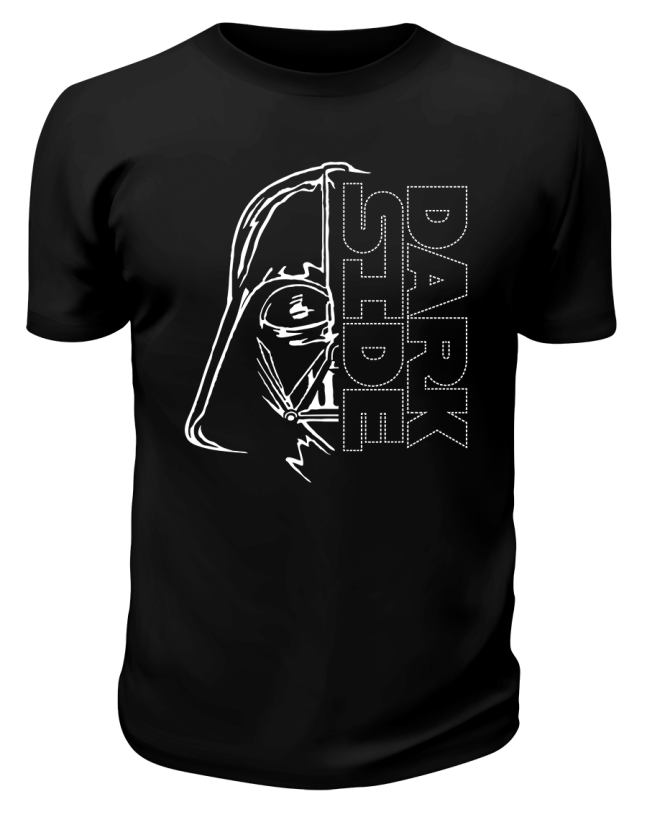 Футболка черная Звездные воины darkside