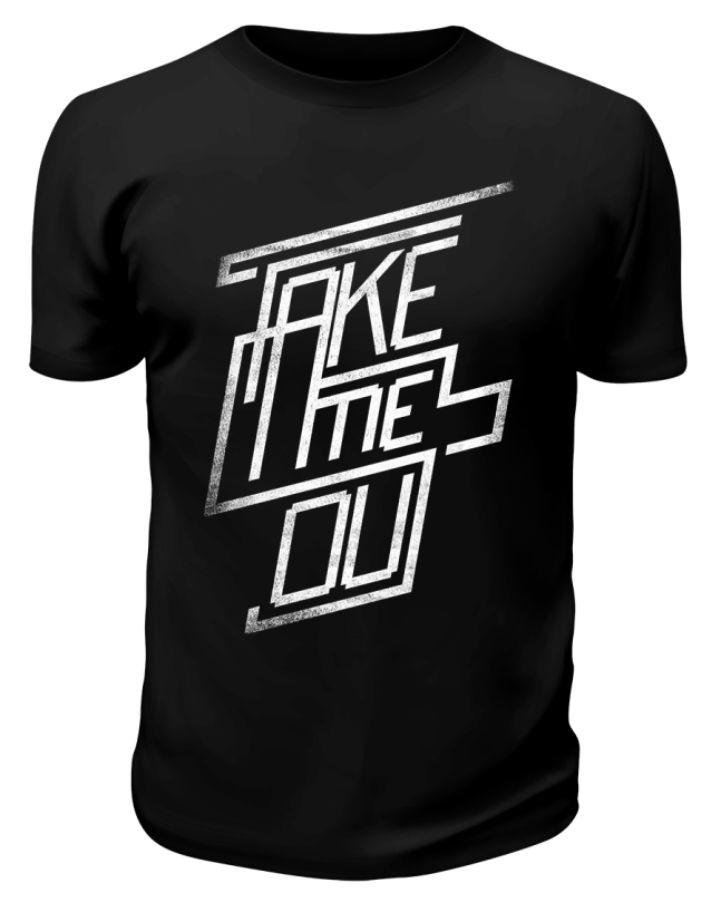 Футболка черная Take me to